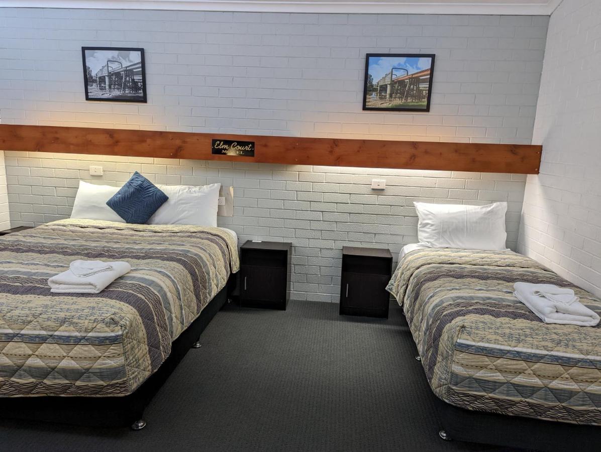 Elm Court Motel Albury Bagian luar foto